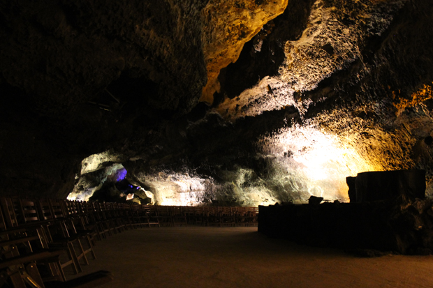 Concert Hall Seating, Cueva de los Verdes, The Green Caves, Lanzarote